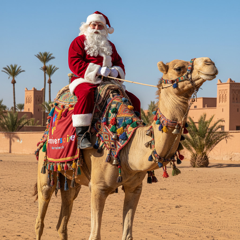 Père Noël Santa Claus Marrakech